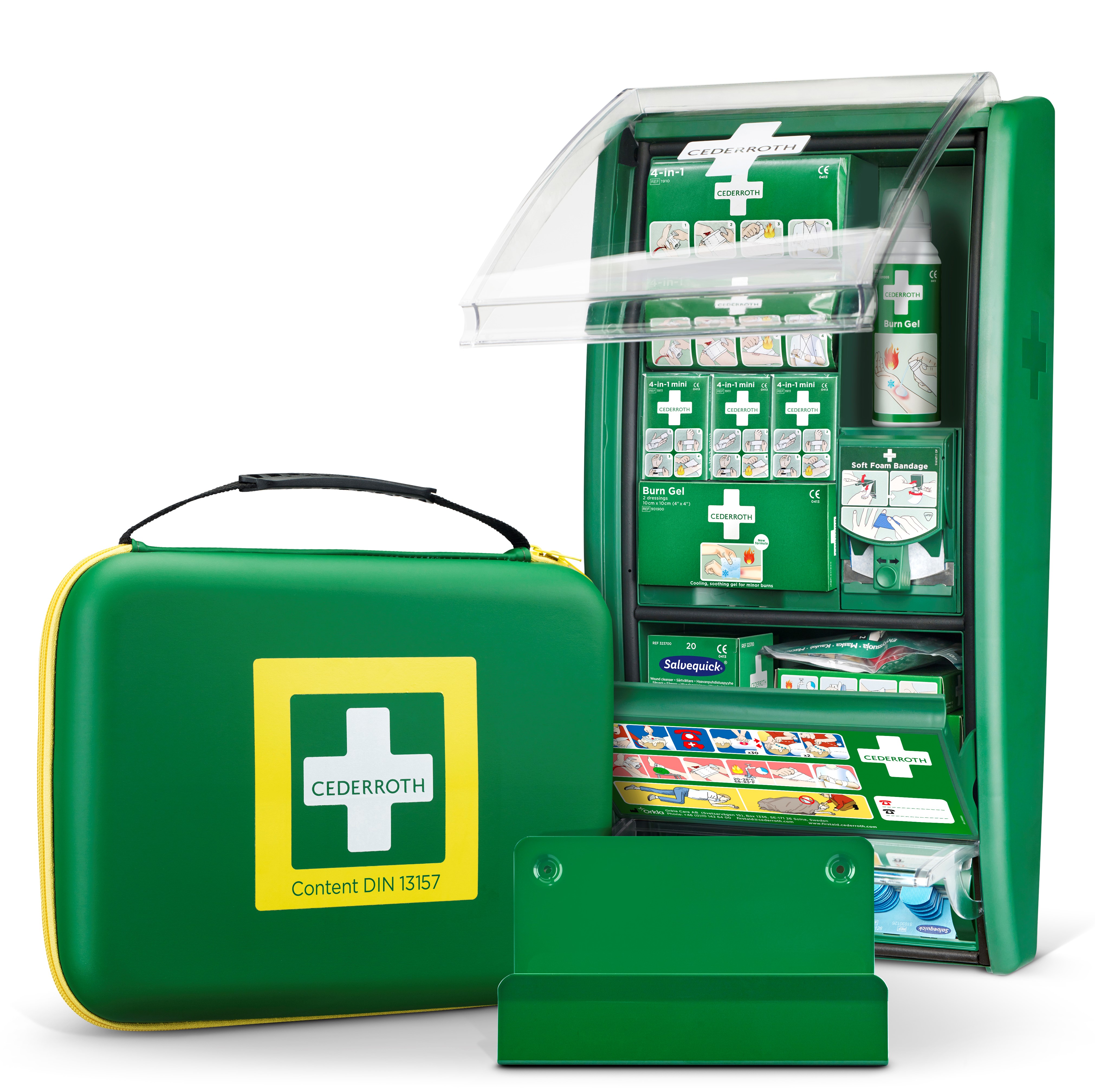 51011008-2 Cederroth 51011008 First Aid & Burn Station Set