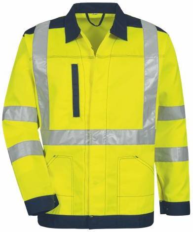 Safestyle 23720 SEBNITZ Warnschutz-Bundjacke leuchtgelb-marine