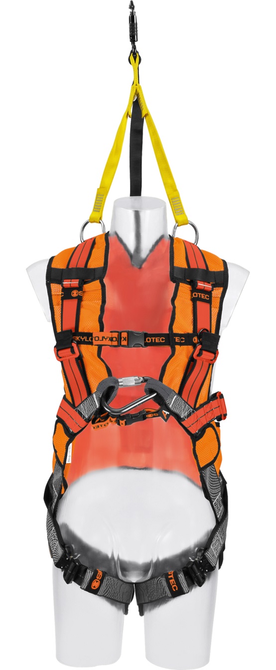 g-0110-wmc-or_s_01 Skylotec ARG 110 ENTRY WEST orange harness with vest