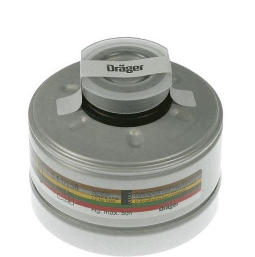 Dräger X-plore F1140 Kombinationsfilter M45x3 A2B2E2K2 Hg P3 R D 6738808