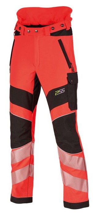 PSS X-treme Breeze EN 20471 5x5 Schnittschutzhose orange