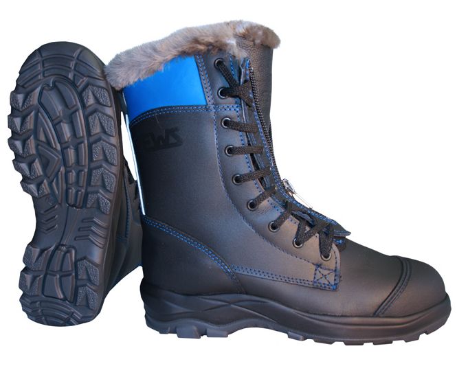 Kombistiefel-KK IBV 9015 Tiefkühl Combistiefel schwarz-blau