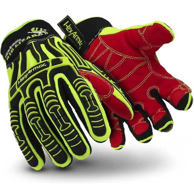 HexArmor Rig Lizard 2021X Heat Shock Cut Protection Gloves Level C