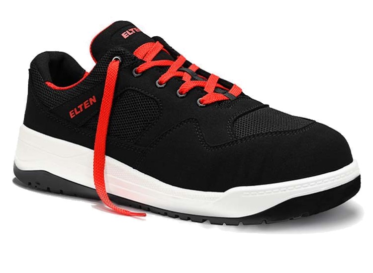 Elten LAKERS 724521 Sicherheitshalbschuh M black Low ESD S1PS