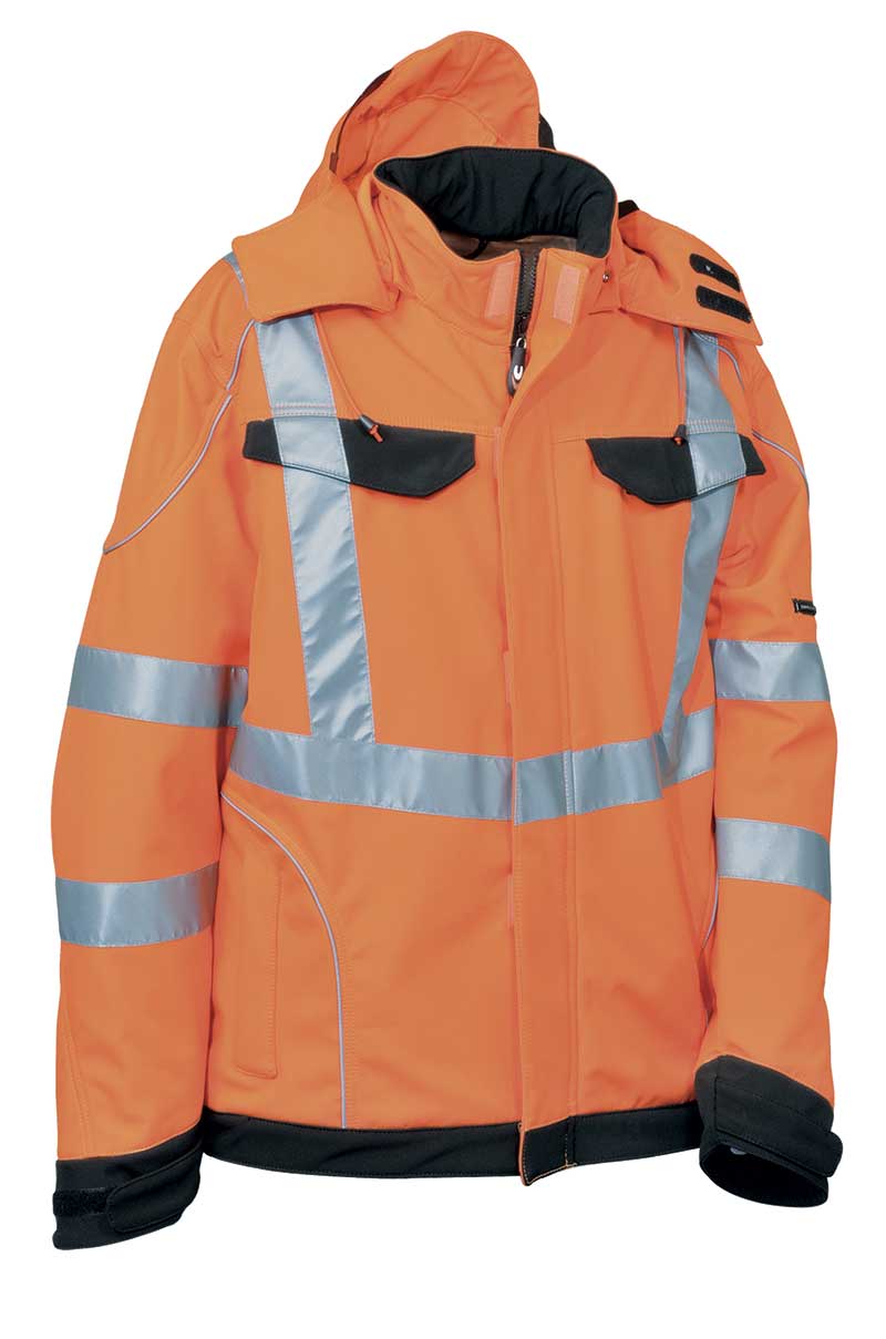COFRA Rivas V079-0 high-visibility softshell jacket