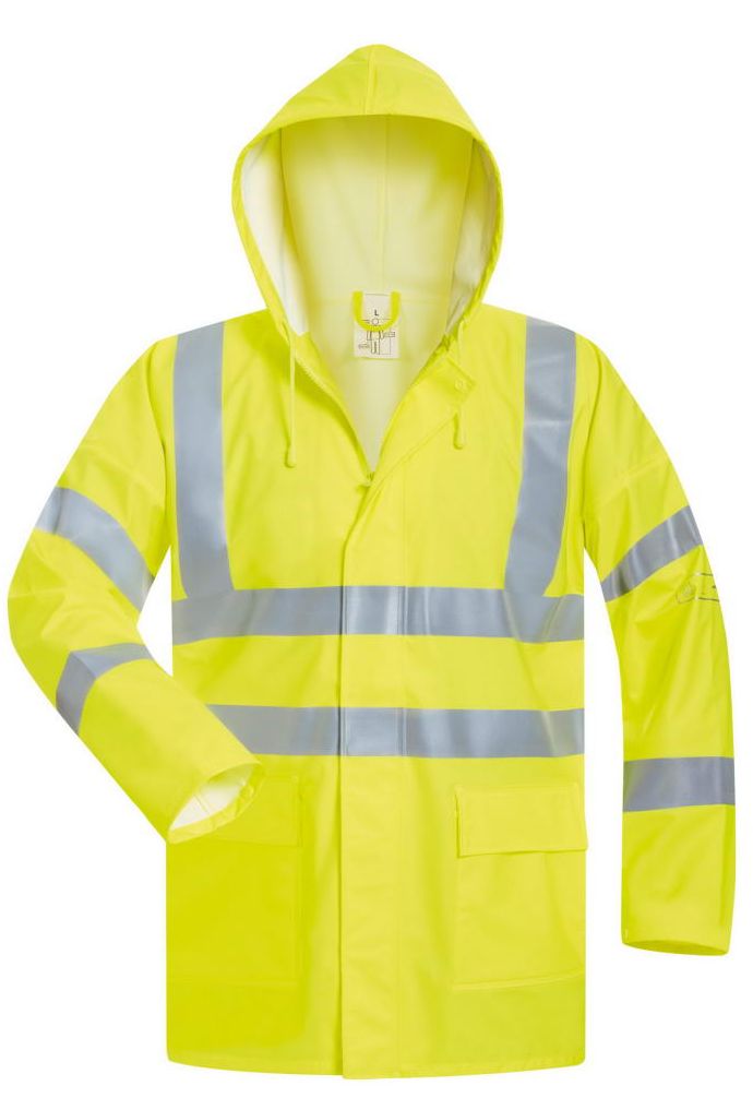 Norway Reinhold 2351 Multinorm PU-Regenjacke leuchtgelb