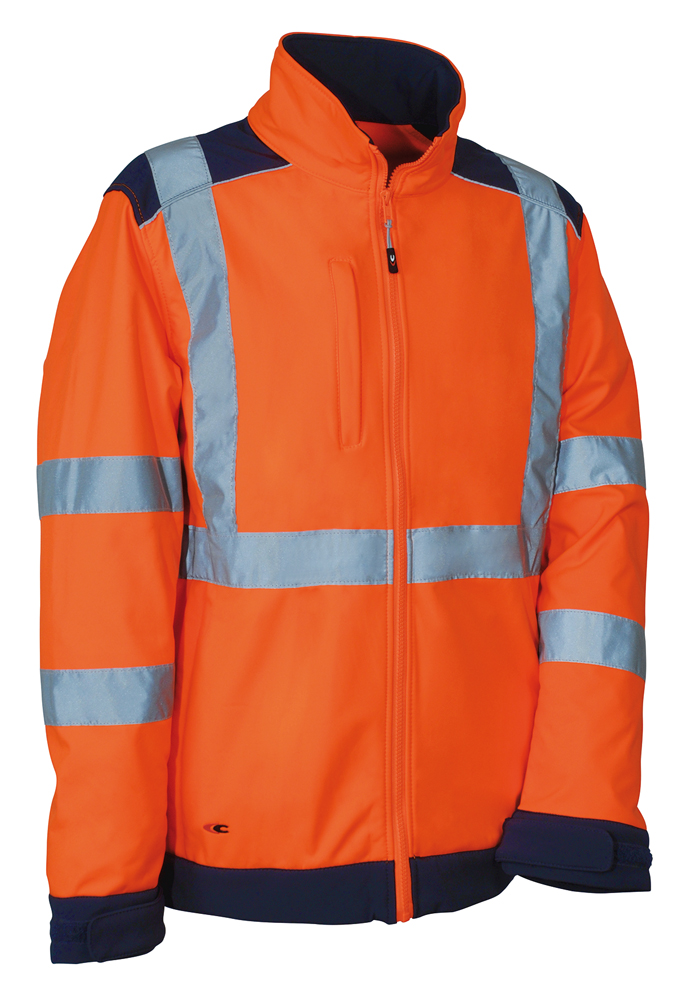 59097dbc-a588-4e98-a4f3-216ec0a8018e COFRA Sideia V296-0 high-visibility softshell jacket