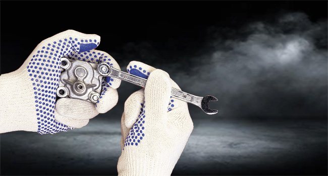 Strickhandschuhe mit Noppen Strickhandschuhe mit Noppen