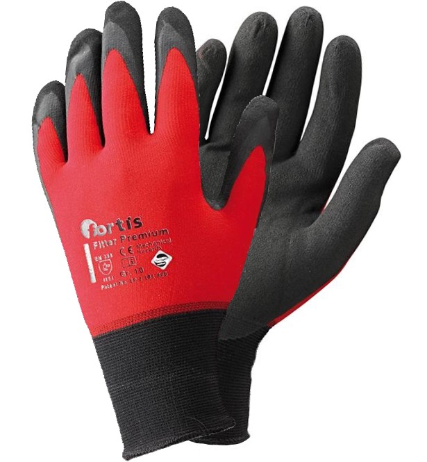 Fortis Fitter Premium Nitril-Strickhandschuhe teilbeschichtet