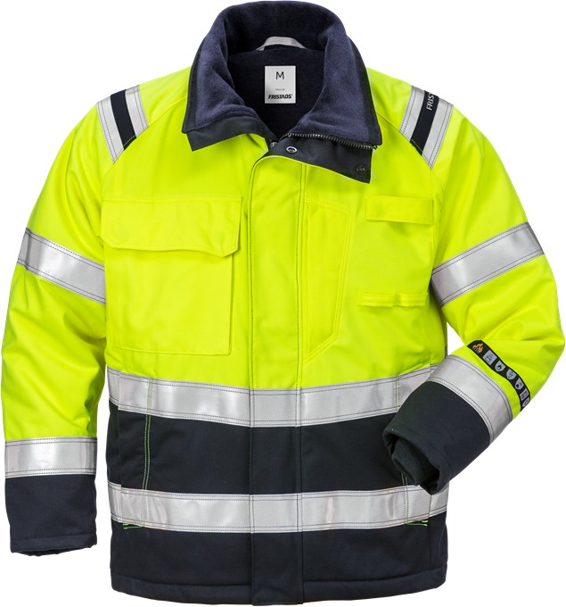 Fristads 119923 Flamestat High Vis Warnschutz-Winterjacke 4185 ATHS