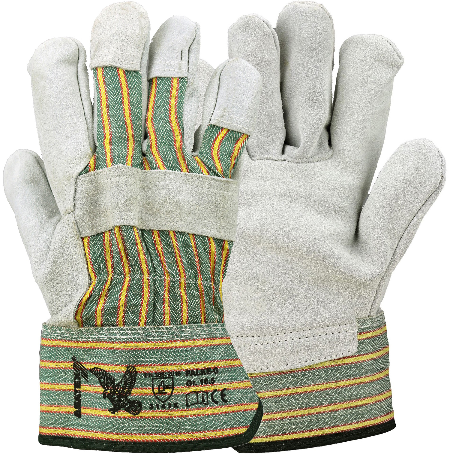 asatex-falke-g Asatex Falke-G Rindspaltleder-Schutzhandschuhe