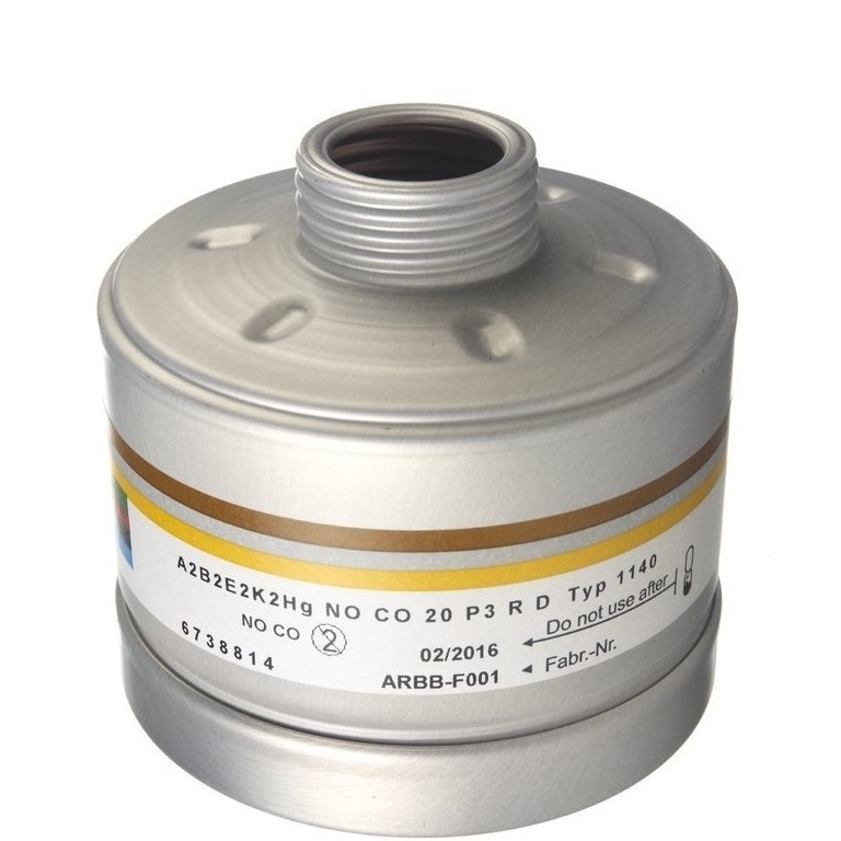dr-ger_6738814pjbH9nHyYUyWF Dräger X-plore Rd40 Kombinationsfilter 1140 A2B2E2K2 Hg NO CO 20 P3 R D 6738814