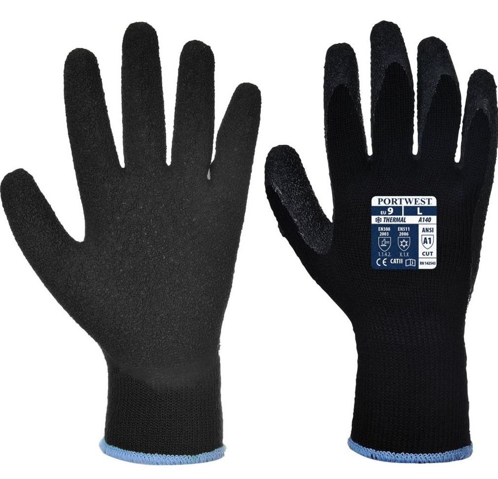 a140k8r-2TQ0It6SRnkmsY Portwest A140 Thermo Grip Glove - Latex