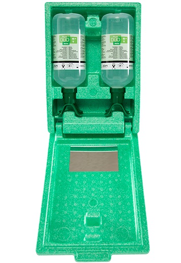 Plum 4816 Augenspülstation DUO in Wandbox mit 2 x 1000 ml Augenspülung DUO