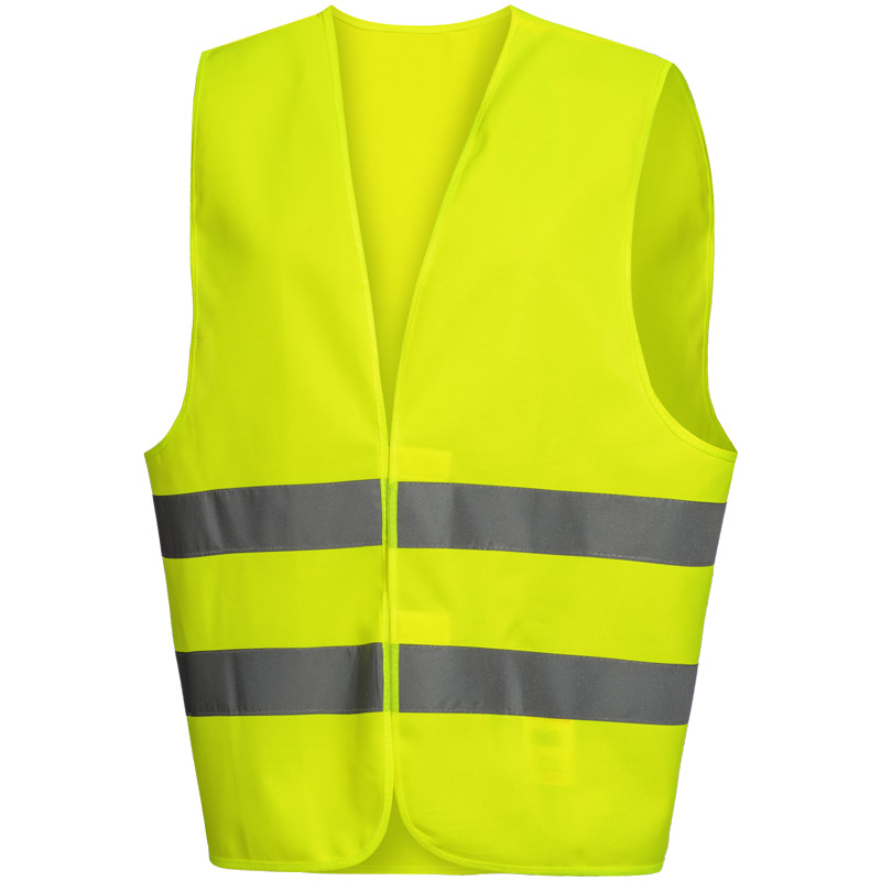 Nitras 7111 Textile warning vest yellow