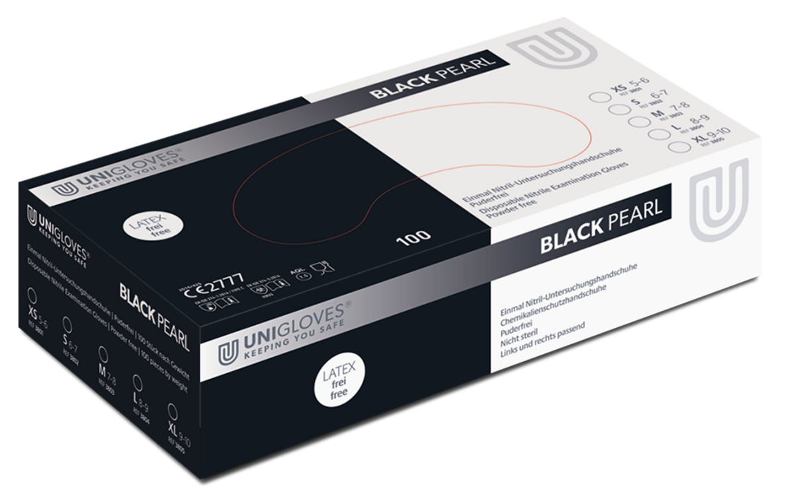 unigloves_black_pearl__572897 Unigloves Black Pearl disposable nitrile gloves powder free