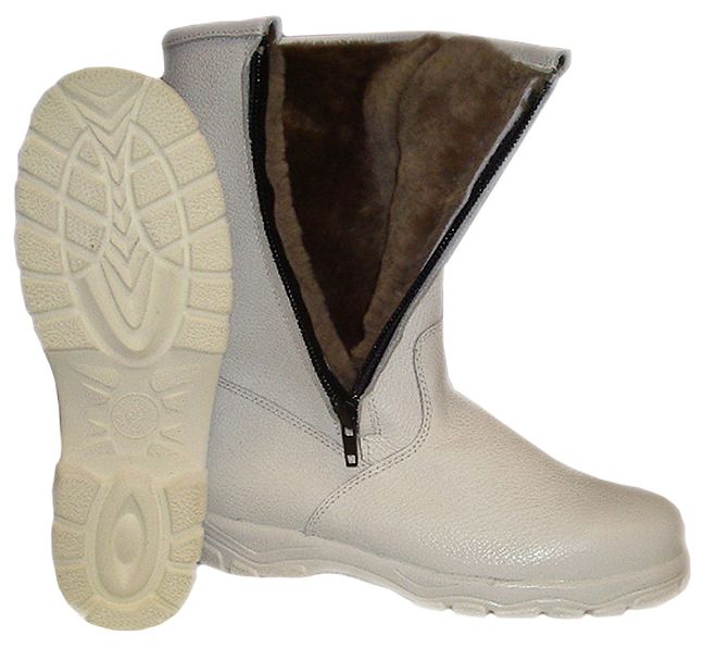 lederschaftstiefel-ak-weiss IBV 5087SK Tiefkühl Lederschaftstiefel weiß
