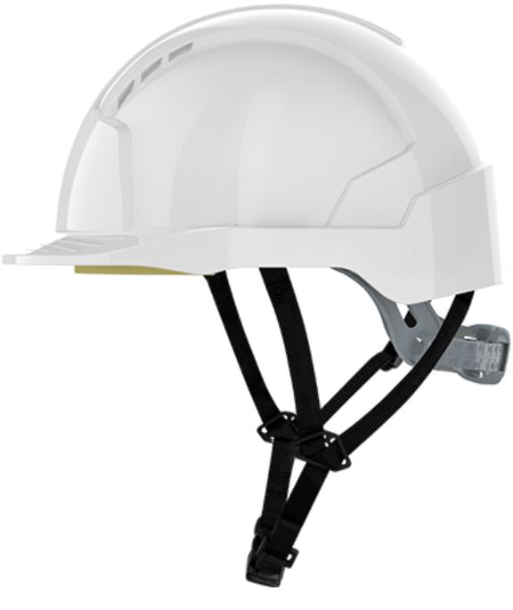 ajc250-000-100 JSP AJC250 EVOLite Schutzhelm 4-Punkt-Kinnriemen Gleitverschluss unbelüftet