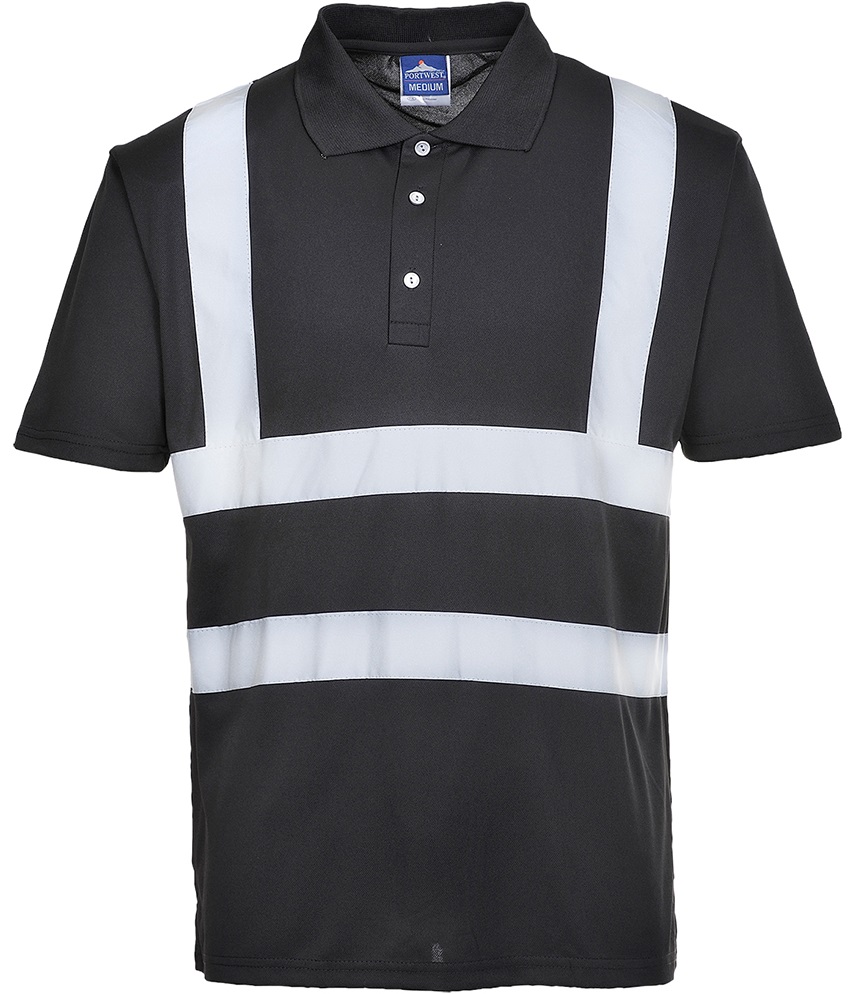 Portwest F477 Iona Poloshirt mit Reflexstreifen