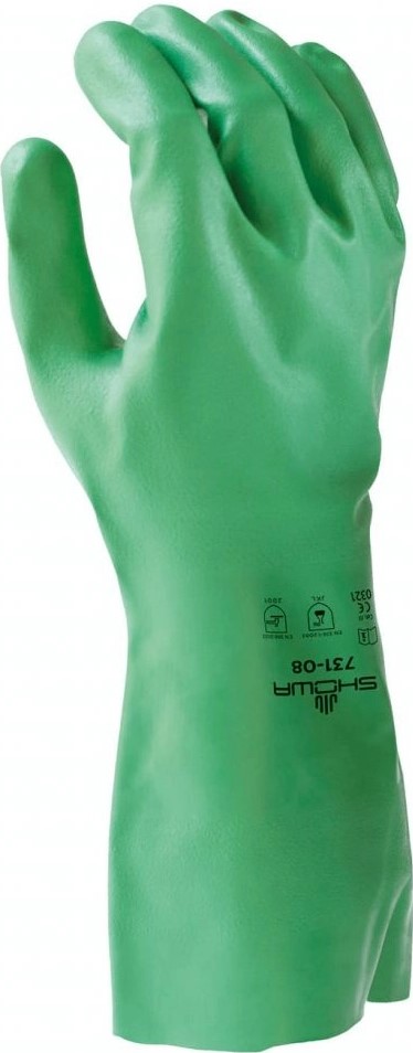 SHOWA 731 EBT Nitril Chemikalienschutzhandschuhe