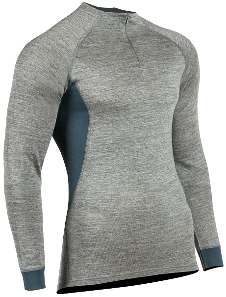 PSS X-treme Merino Funktionsshirt Langarm grau