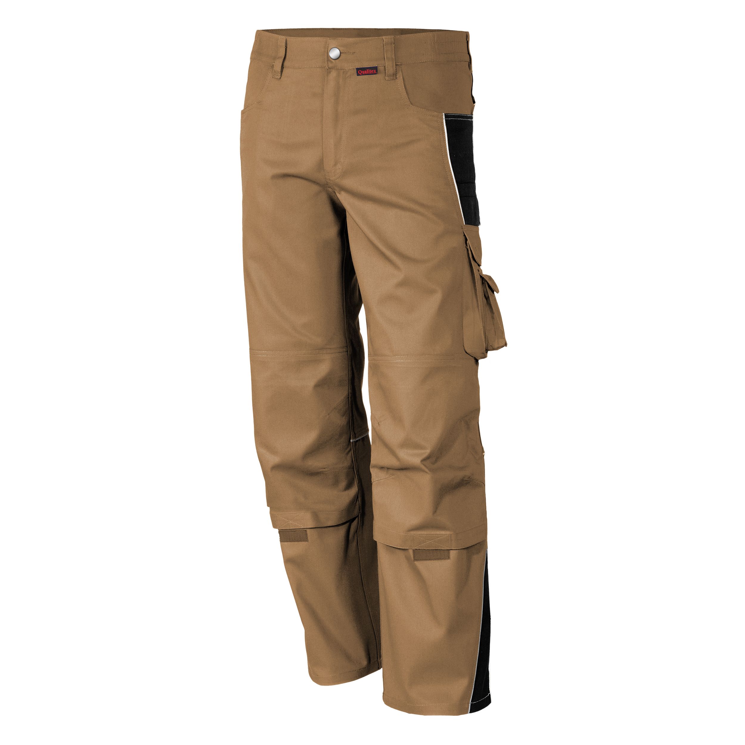 khaki-schwarz