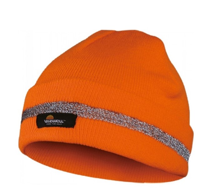 Vizwell VW21502O Warnschutz-Mütze leuchtorange