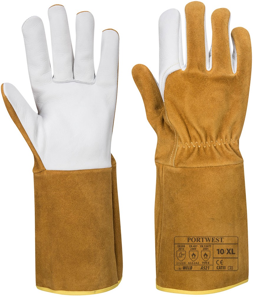 Portwest A521-WIG Ultra Goatskin Type A Welding Gloves