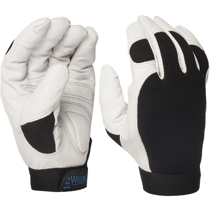 10-2670-sideview-850x850-lr-jpg-3 Weldas 10-2670 goat full leather protective gloves velcro closure with cut protection