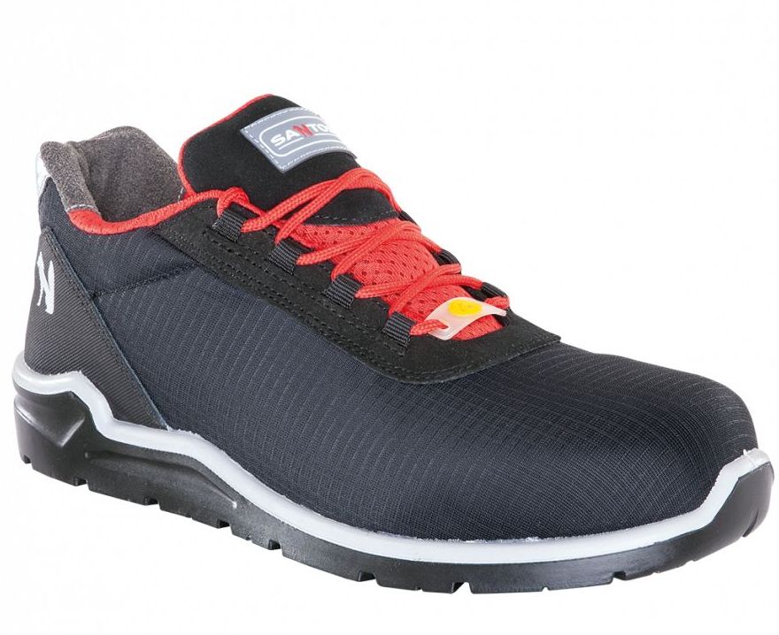 Santo Black Lace S40 Hab Shoes S3 ESD