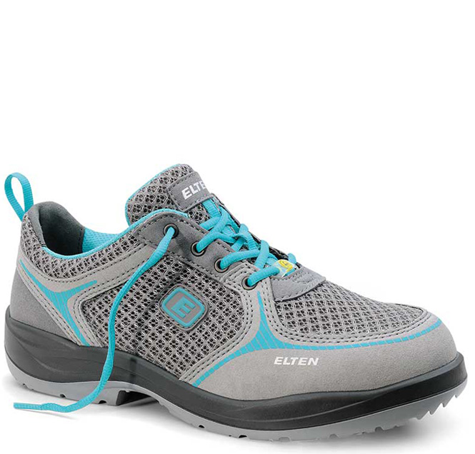 Elten Mila Low 74720 Damen-Halbschuhe ESD S1 grau