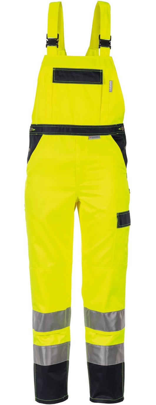 Planam Warnschutz Latzhose