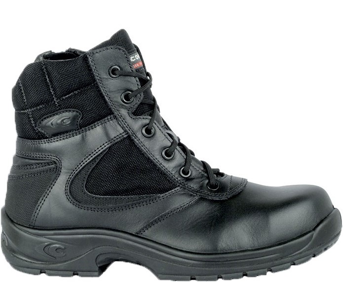 POLICE COFRA Schnürstiefel POLICE S3 HRO SRC schwarz