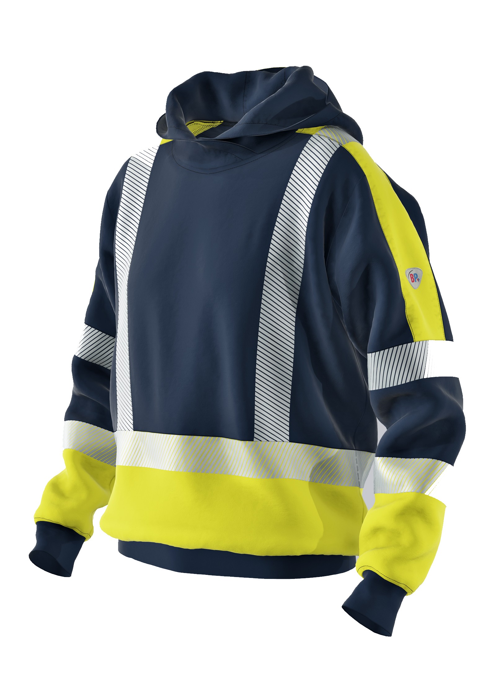 BP-2226-6614-3XL - warngelb-nachtblau