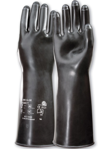 boe-898-1 KCL Butoject 898 Butyl chemical protective gloves