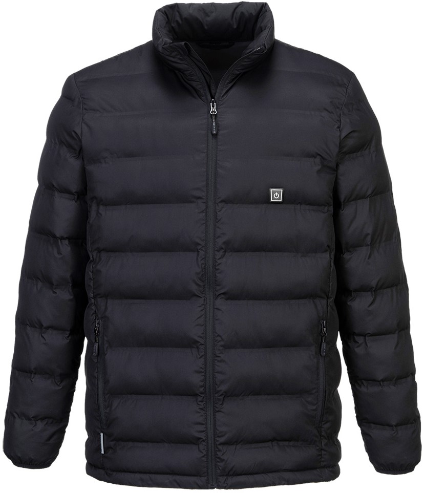 S547BKR Portwest S547 Ultrasonic beheizte Tunnel Jacke Schwarz