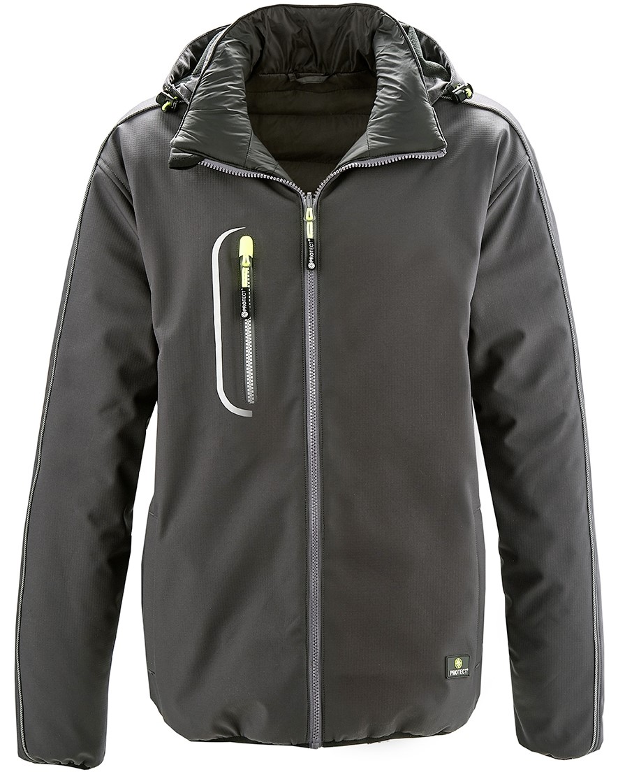 3385_sQPTVhNpblFKlzfkJ9EltmkJrIN 4 Protect KNOXVILLE 3385 Winter-Softshelljacke grau