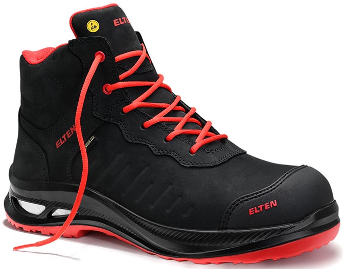 Elten Stewart 768671 Sicherheitsstiefel XXG Pro GTX Mid ESD S3 HI CI black-red