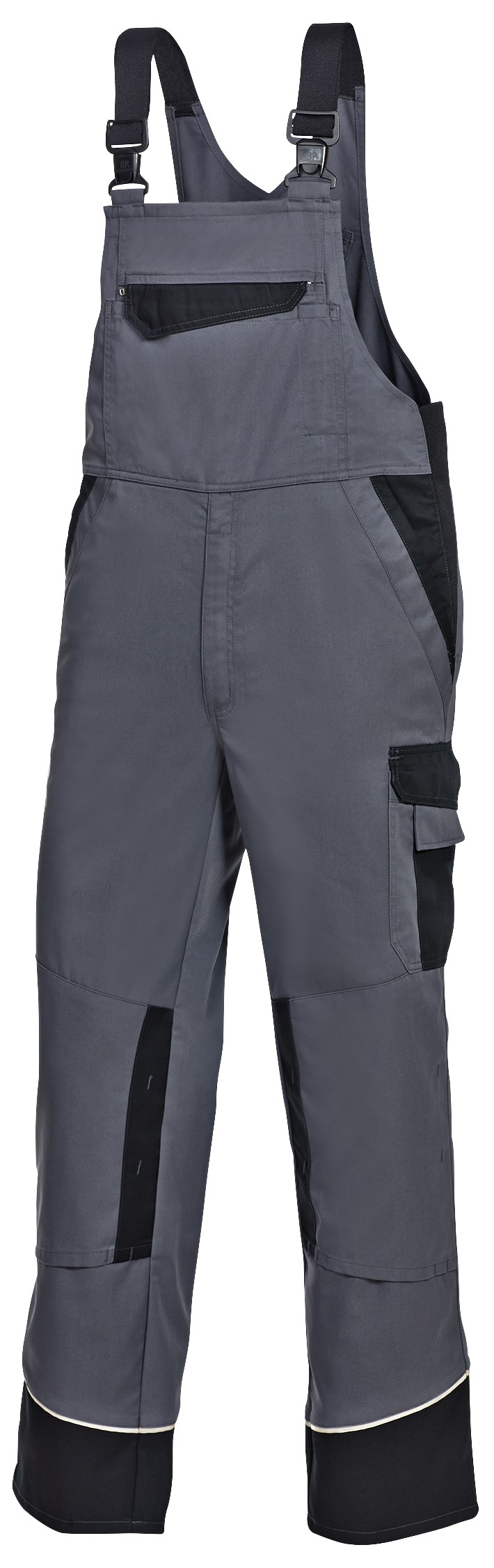 bp10DbbwCfii3jahc BP 1608-559 Latzhose mit Kniepolstertaschen und verdeckten Knöpfen Work & Wash Color