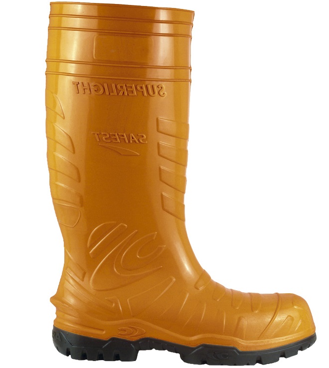 35388_re COFRA PU-Sicherheitsstiefel PALESE S5 CI SRC orange gegen Chemikalien und Kälte bis -25 °C