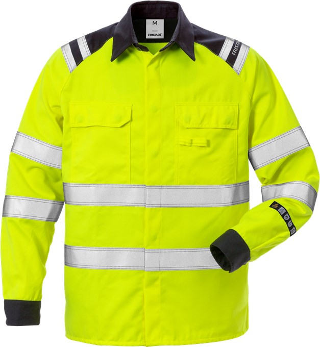 124178-b1-6 Fristads 124178 Flamestat High Vis Hemd 7050 ATS