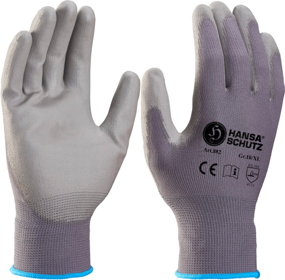 HansaTec 882 PU-Schutzhandschuhe teilbeschichtet