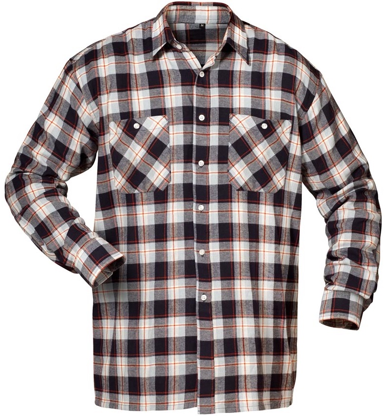 1733 Craftland 1733 VIRGINIA Flanell-Hemd marine/hellblau/rot kariert