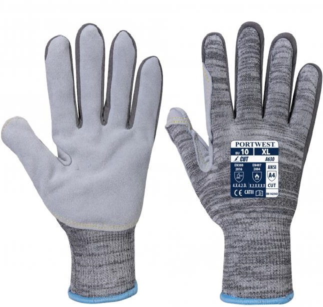 a630g7r-2 Portwest A630 Razor - light cut 5 leather glove