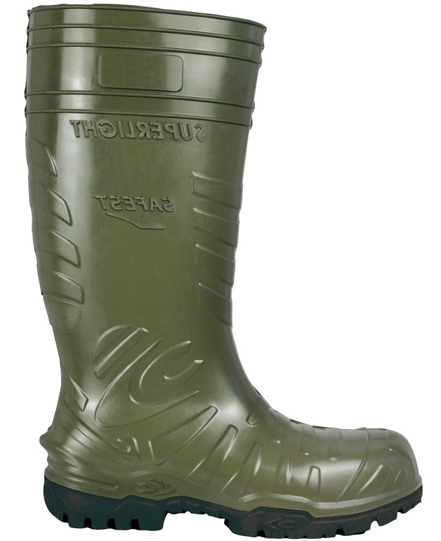 35387_re COFRA PU-Sicherheitsstiefel ANZI S5 CI SRC grün gegen Chemikalien und Kälte bis -25 °C