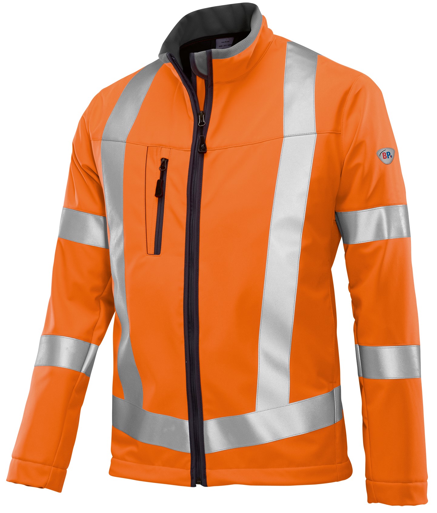 BP 2121-940 Warnschutz-Softshelljacke Hi-Vis Comfort