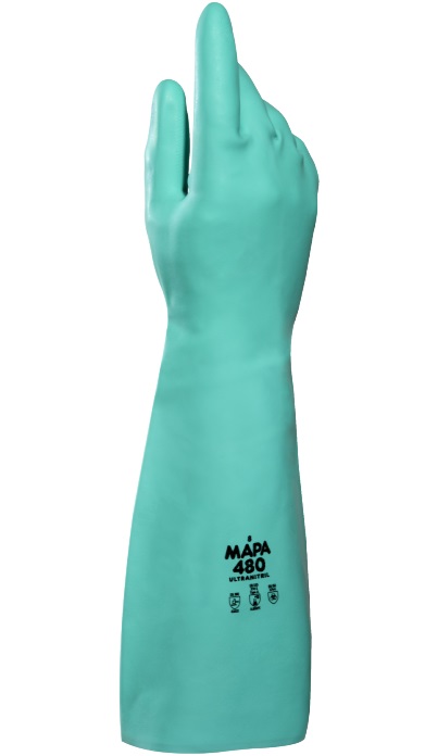 Mapa Ultranitril 480 Nitril-Chemikalienschutzhandschuhe