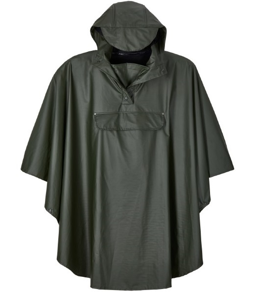 Scheibler Elutex PU-Regenponcho oliv