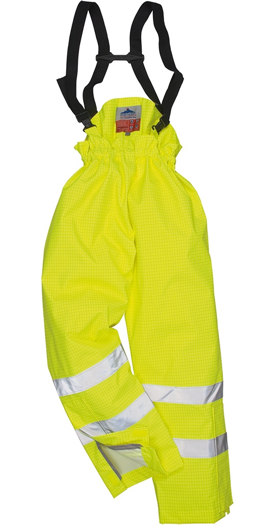 Portwest Bizflame Rain S781 flame retardant, antistatic warning dungarees