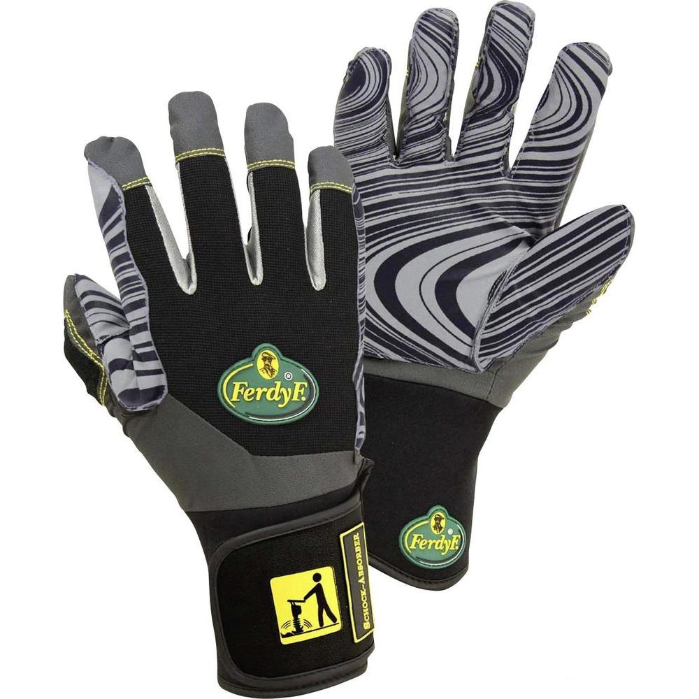 FerdyF. 19711 Shock absorber long Vibration gloves with PU coating